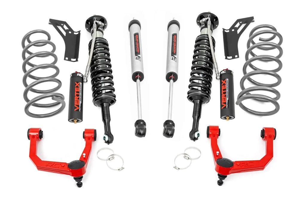 3 Inch Lift Kit | Upper Control Arms | RR Coils | Vertex/V2 Struts | Toyota 4Runner (10-24) by Rough Country