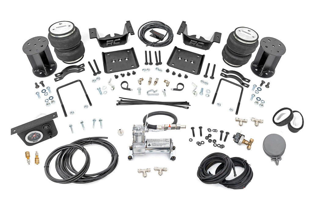 Air Spring Kit w/compressor | 6-7.5 Inch Lift Kit | Chevy/GMC 1500 (07-18 & Classic) by Rough Country