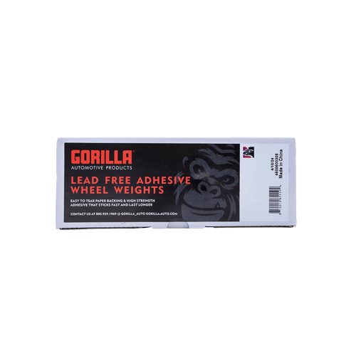 GOR 1/4 OZ L.P. 52-3 OZ STRIPS - SILVER by Gorilla Automotive