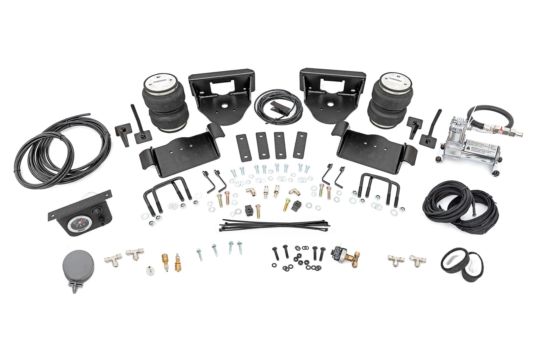 Air Spring Kit w/compressor | 0-6" Lifts | Ford F-150 4WD (2004-2014) by Rough Country