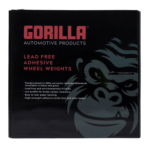 GOR 1/4 OZ L.P. 715 SEGMENTS ROLL SILVER by Gorilla Automotive
