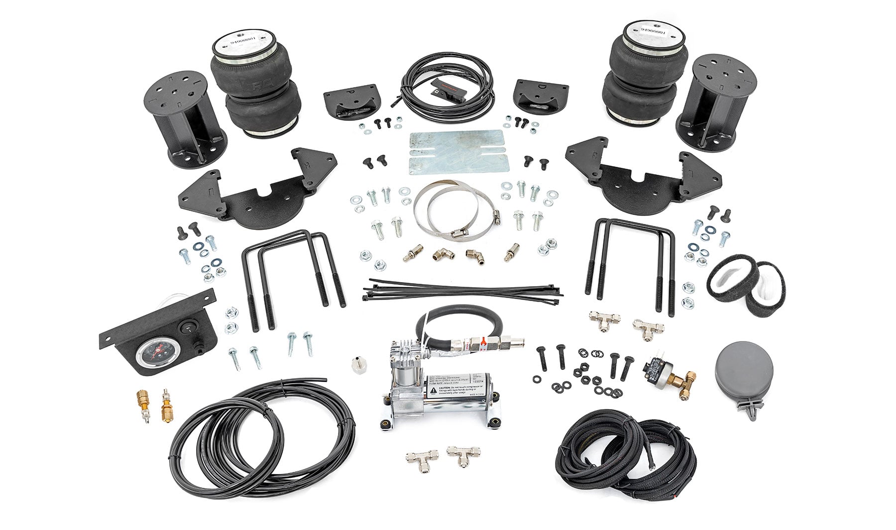 Air Spring Kit w/compressor | 4-6 Inch Lift Kit | Chevy/GMC Sierra/Silverado 1500 (19-26) by Rough Country