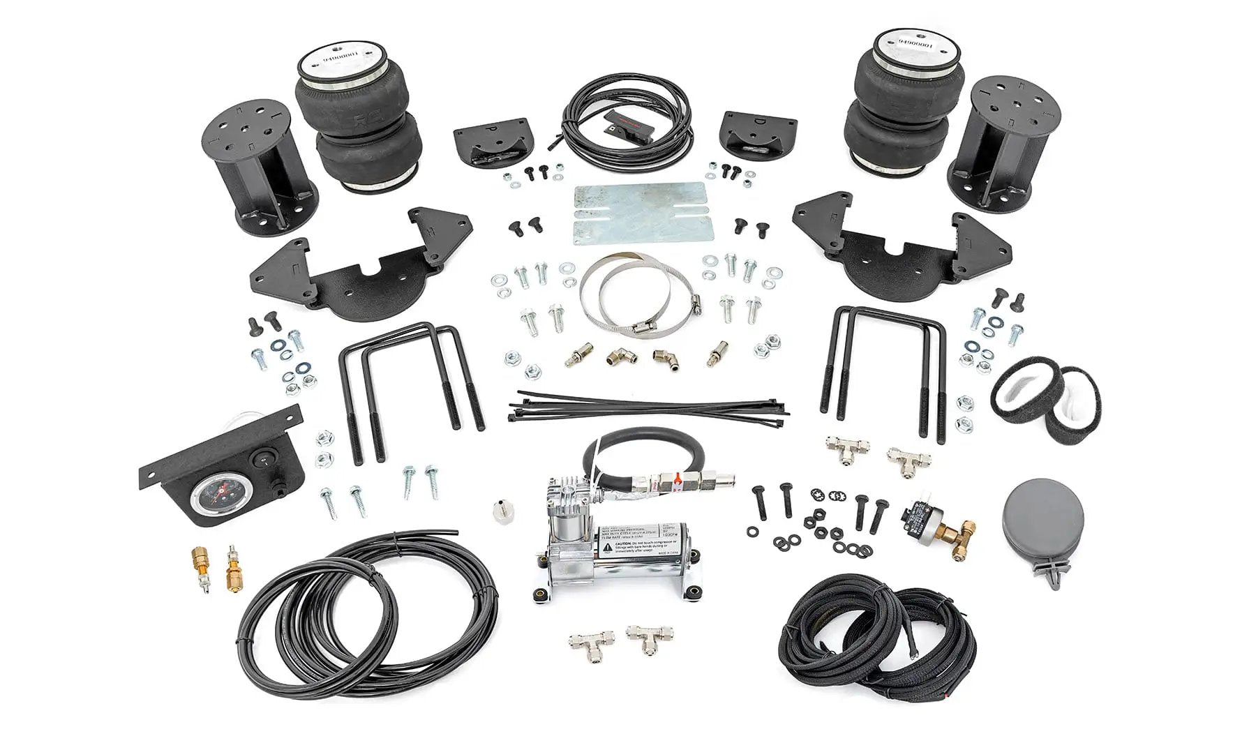 Air Spring Kit w/compressor | 4-6 Inch Lift Kit | Chevy/GMC Sierra/Silverado 1500 (19-26) by Rough Country