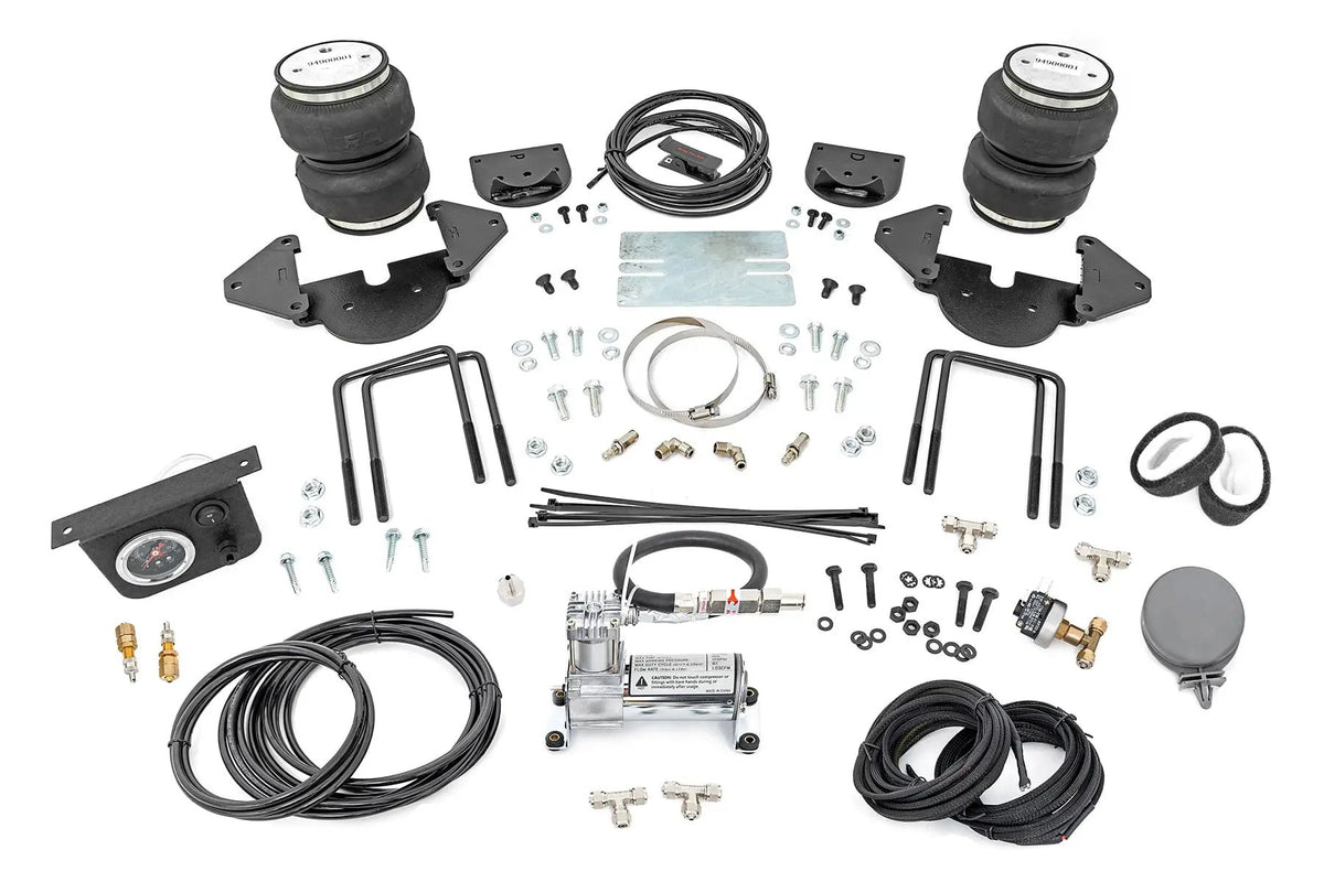 Air Spring Kit w/compressor | Chevy/GMC Sierra 1500 (19-26)/Silverado 1500 (19-26) 