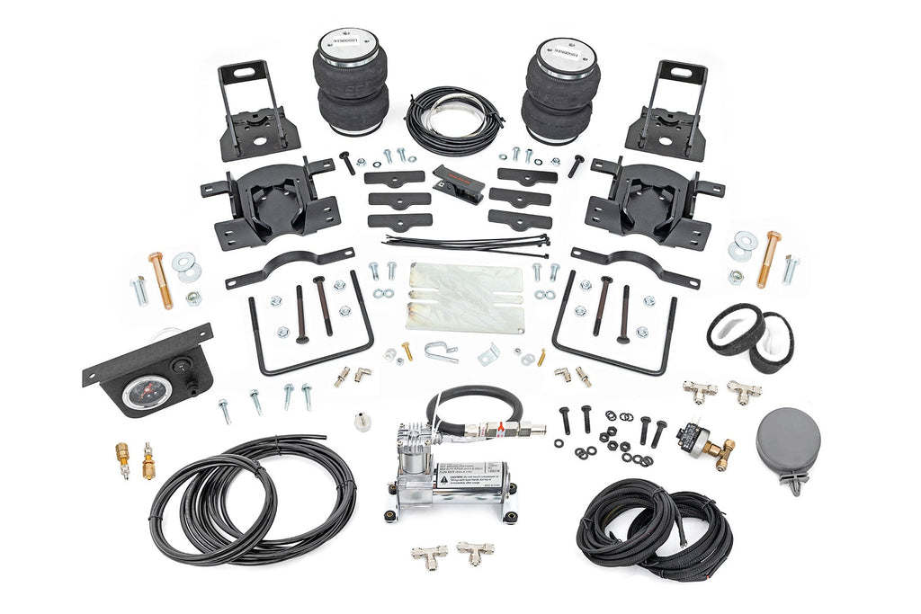 Air Spring Kit w/compressor | Ford F-250/F-350 Super Duty 4WD (2005-2016) by Rough Country