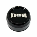 DUB GLOSS BLACK 1.7" CAP-RAISED DUB by DUB
