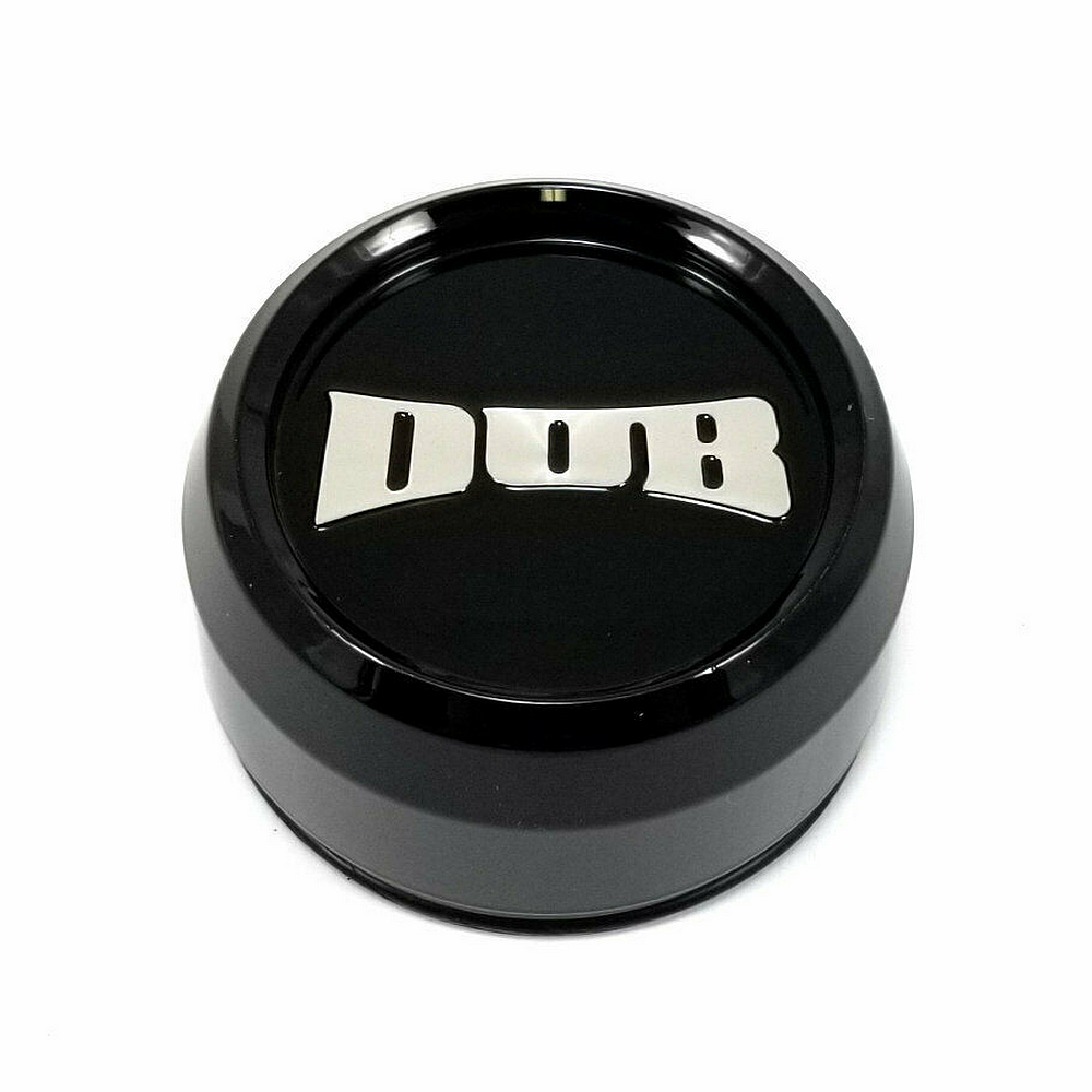 DUB GLOSS BLACK 1.7" CAP-RAISED DUB by DUB