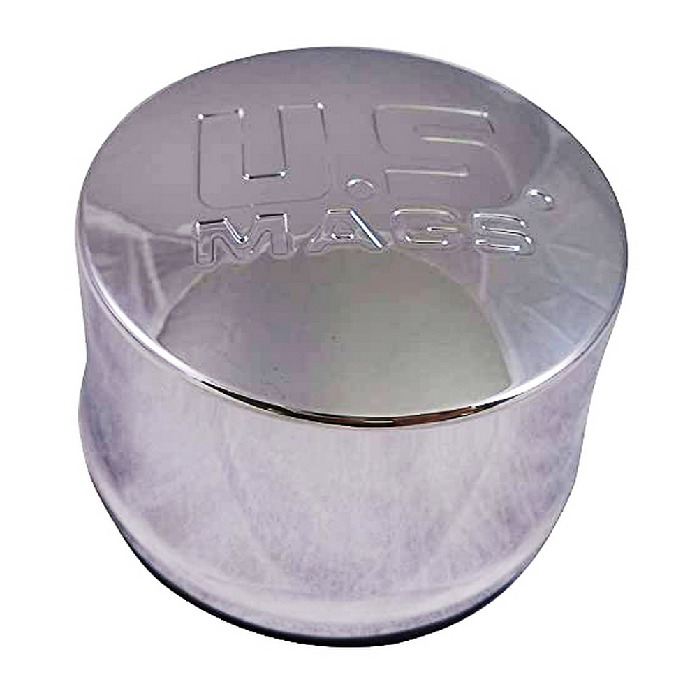 DOME US MAG 3.0" O-RING CAP CHROME by U.S. MAGS WHEELS