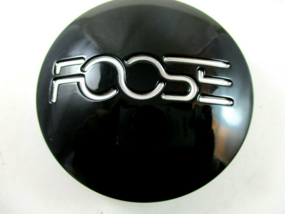 FOOSE GLOSS BLACK RWB CAP-2.70" CAP GRV by Foose