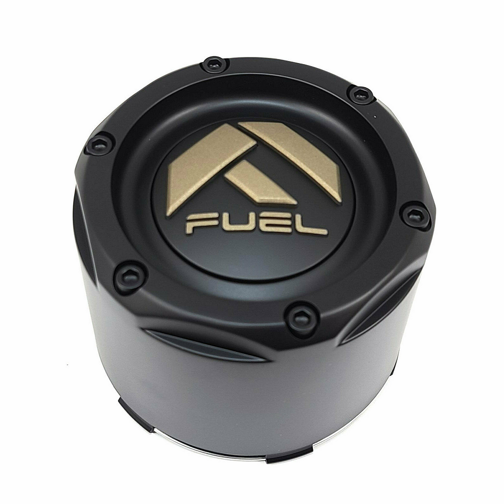 FUEL MATTE BLK/BRZ SNAP IN CAP FOR 8X6.5 by Fuel Off-Road