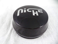 NICHE .9"TALL 3"ORINGCAP GL-BLK/SIL LOGO by NICHE