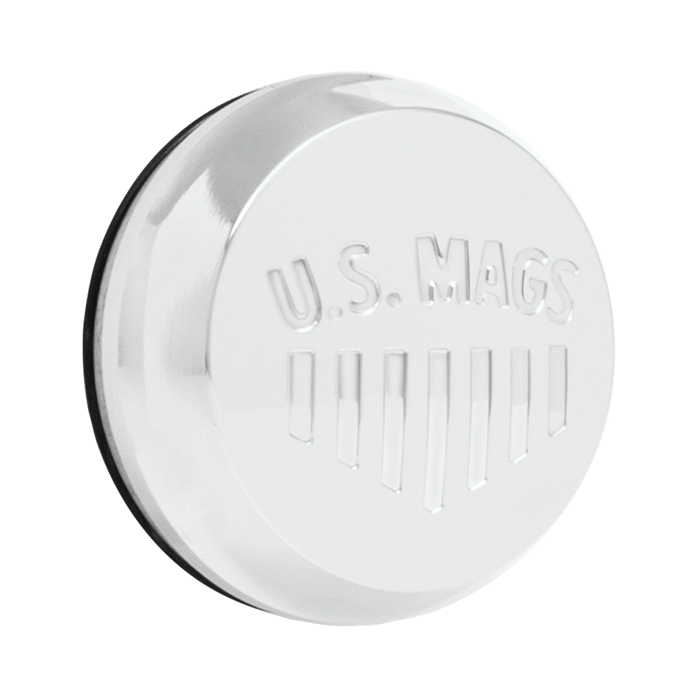 DOME .9" US MAGS NWLOGO 3" ORING CAP POL by DUB