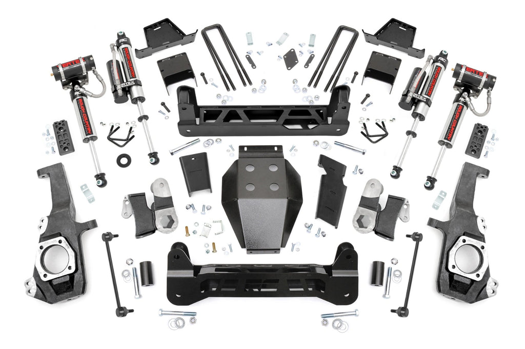 7 Inch Lift Kit | NTD | Vertex Shocks | w/ Overloads | Chevy/GMC 2500HD/3500HD (20-26) by Rough Country