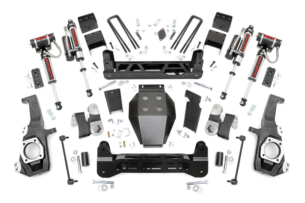 5 Inch Lift Kit | NTD | Vertex Shocks | w/ Overloads | Chevy/GMC 2500HD/3500HD (20-26) by Rough Country