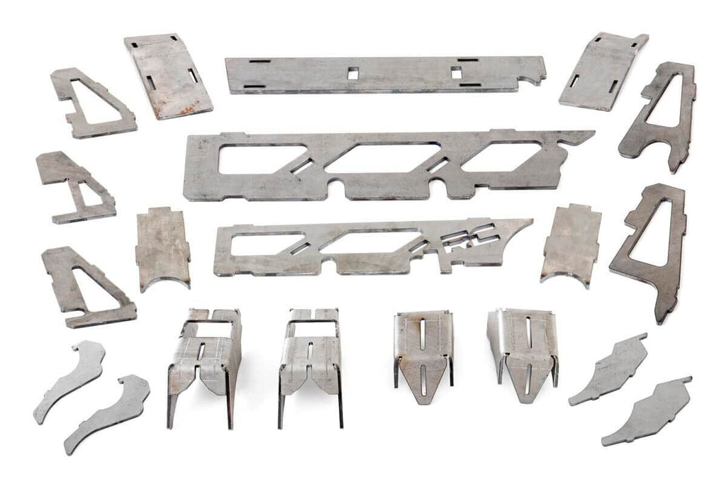 Axle Truss and C-Gusset | Combo | Dana 30 | Jeep Wrangler JK/Wrangler Unlimited (07-18) by Rough Country