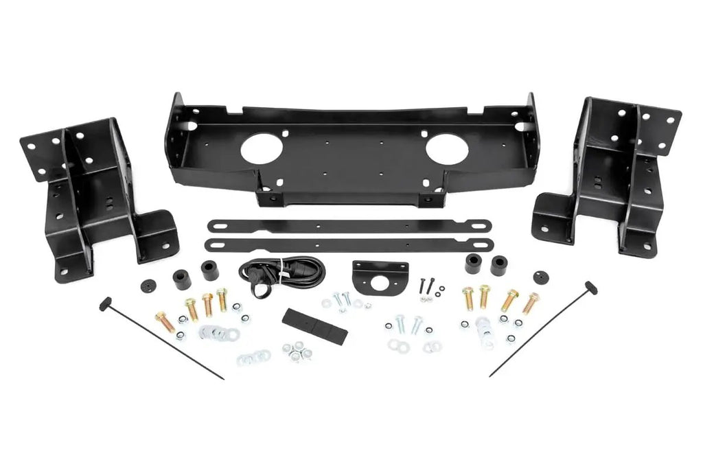 Hidden Winch Mount | Jeep Grand Cherokee WK2 4WD (2014-2020) by Rough Country