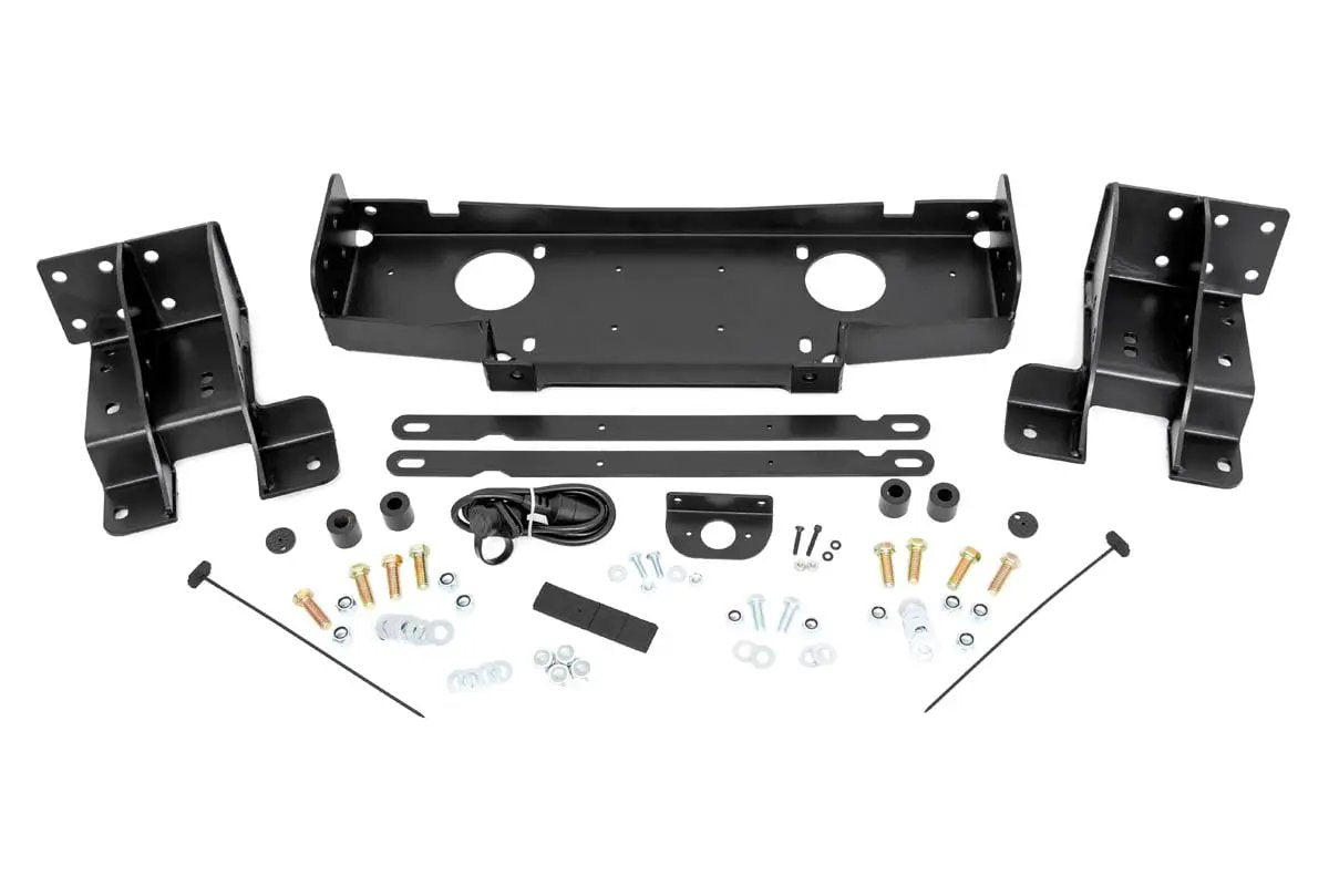 Hidden Winch Mount | Jeep Grand Cherokee WK2 4WD (2014-2020) by Rough Country