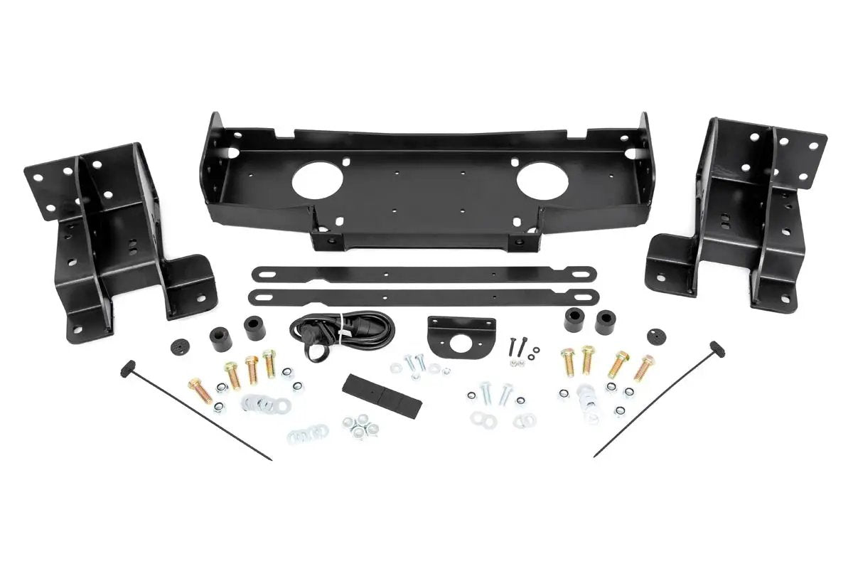 Hidden Winch Mount | Jeep Grand Cherokee WK2 4WD (2014-2020) by Rough Country