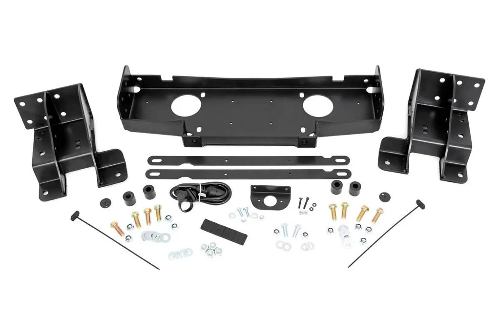Hidden Winch Mount | Jeep Grand Cherokee WK2 4WD (2014-2020) by Rough Country