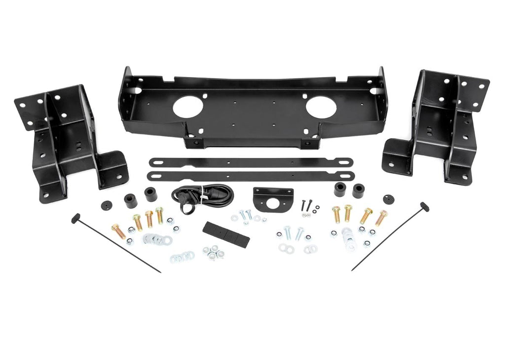 Hidden Winch Mount | Jeep Grand Cherokee WK2 4WD (2014-2020) by Rough Country