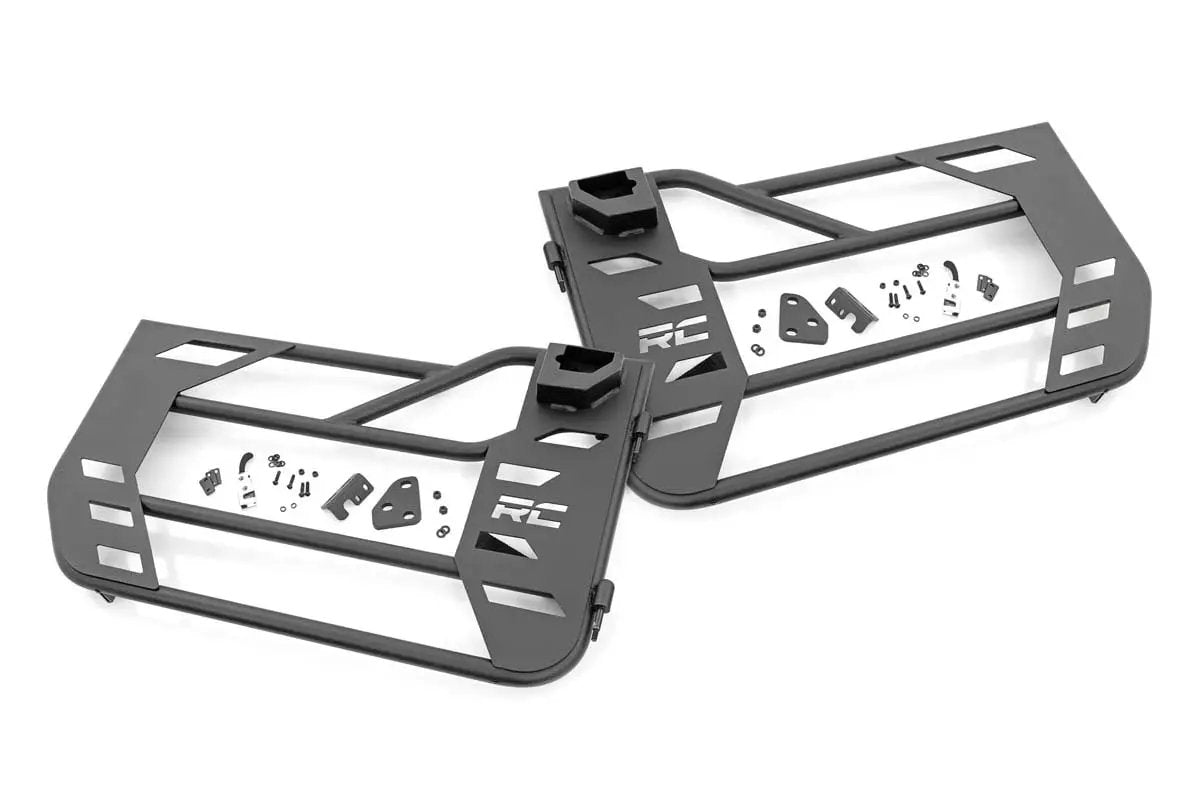Tubular Doors | Front | Jeep Gladiator JT/Wrangler JL 4WD (2018-2026) by Rough Country