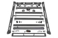 Roof Rack | Black Series Lights | Jeep Wrangler JL (18-26)/Wrangler Unlimited (18-26) by Rough Country