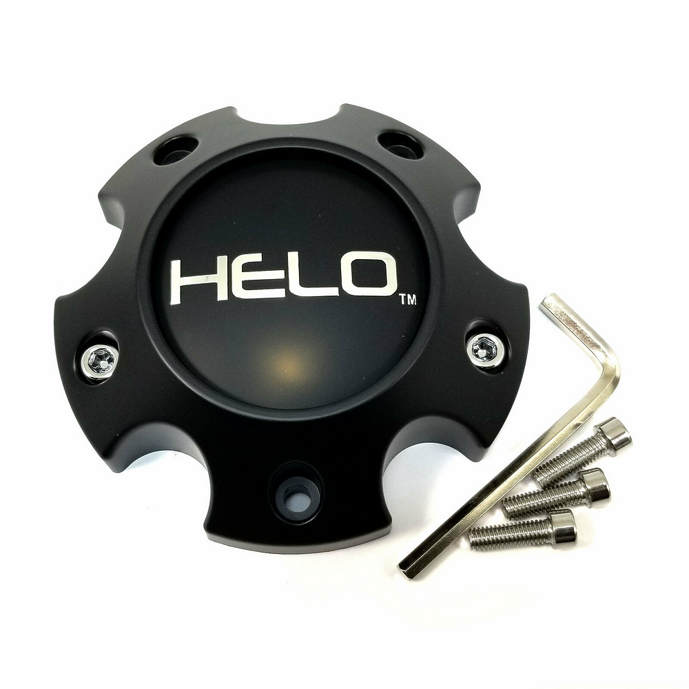 HELO CAP 5X4.5/5 LUG H34 - SATIN BLACK by Helo
