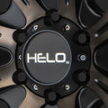 HELO CAP 6X135 LUG H34 - SATIN BLACK by Helo