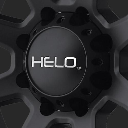 HELO CAP 6X135 SATIN BLACK by Helo