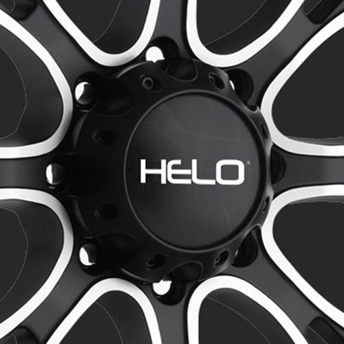 HELO CAP 6X5.5 GLOSS BLACK by Helo