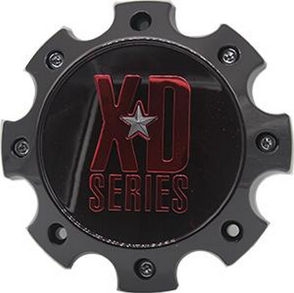 XDS CAP 8 LUG SG-BLACK W/ RED TINT CC by XD