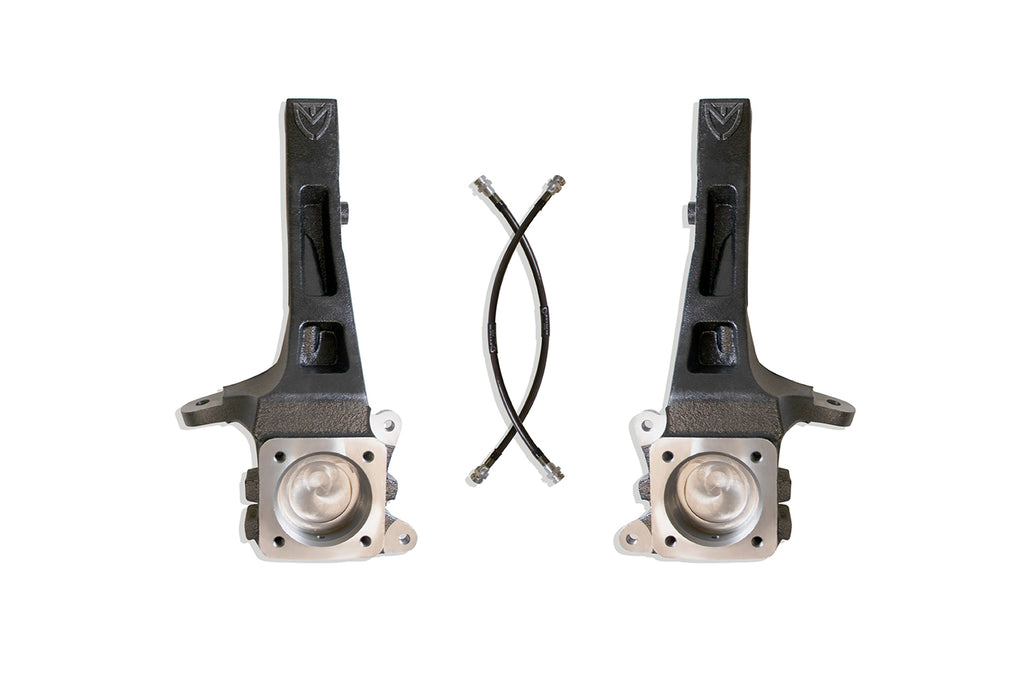 4" LIFT SPINDLES W/ BRAKE LINES by MaxTrac