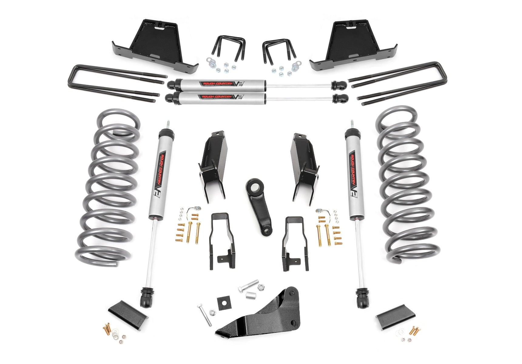 5 Inch Lift Kit | V2 | Ram 2500 Mega Cab (11-13)/3500 (11-12) 4WD by Rough Country