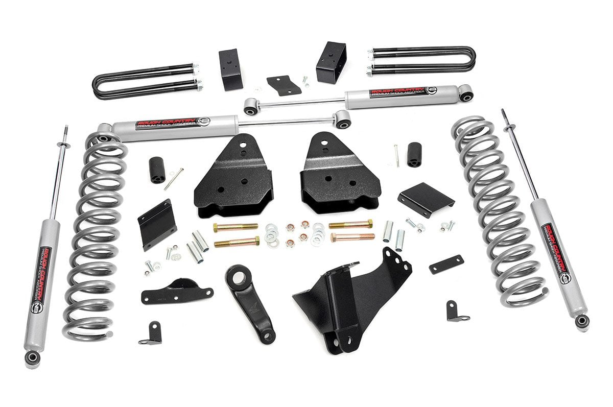 4.5 Inch Lift Kit | No OVLD | Ford F-250 Super Duty 4WD (2011-2014) by Rough Country