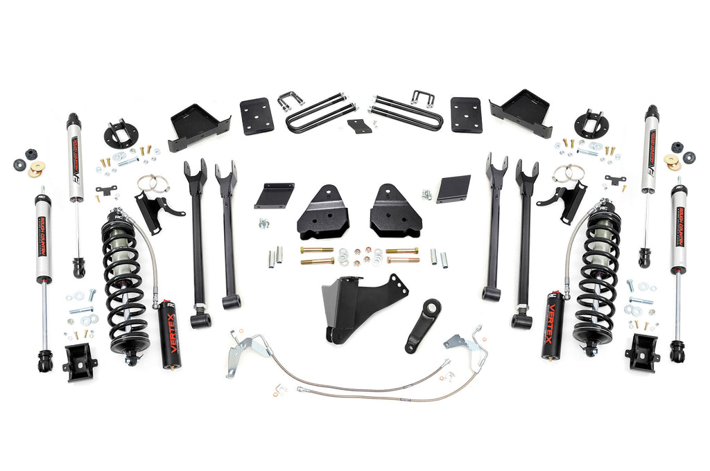 6 Inch Lift Kit | 4 Link | OVLD | C/O V2 | Ford F-250 Super Duty (15-16) by Rough Country