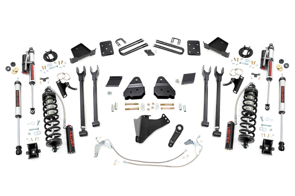 6 Inch Lift Kit | 4 Link | OVLD | C/O Vertex | Ford F-250 Super Duty (15-16) by Rough Country
