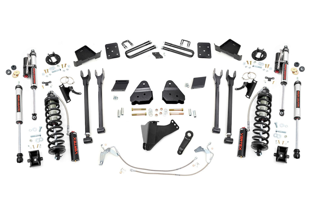 6 Inch Lift Kit | 4 Link | OVLD | C/O Vertex | Ford F-250 Super Duty (15-16) by Rough Country