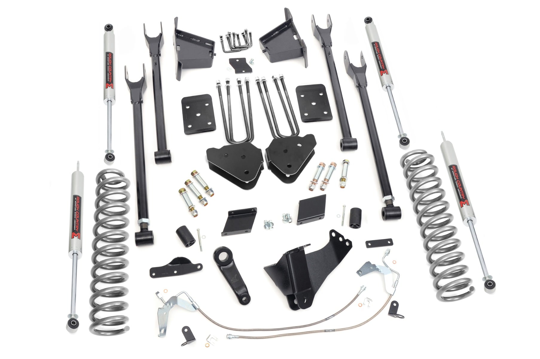 6 Inch Lift Kit | 4 Link | OVLD | M1 | Ford F-250 Super Duty 4WD (2015-2016) by Rough Country