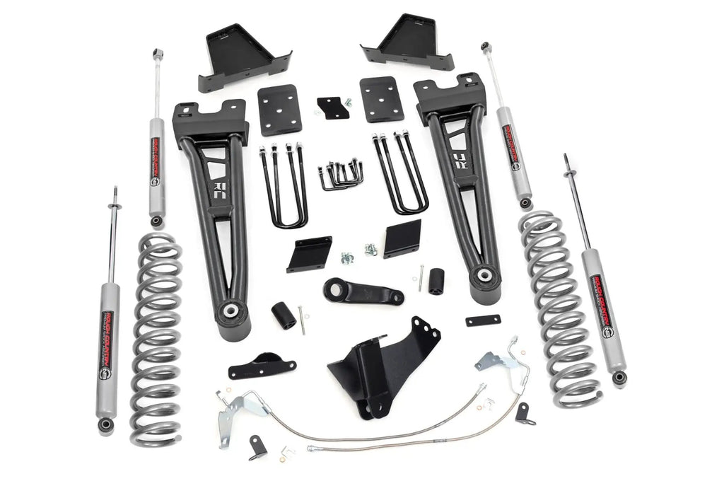 6 Inch Lift Kit | Diesel | Radius Arm | OVLD | Ford F-250 Super Duty (15-16) by Rough Country