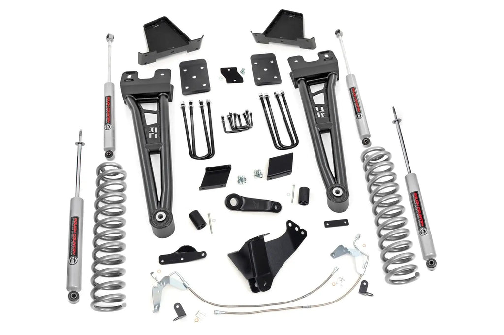 6 Inch Lift Kit | Diesel | Radius Arm | OVLD | Ford F-250 Super Duty (15-16) by Rough Country