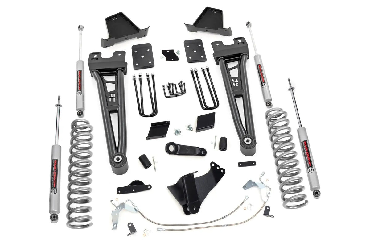 6 Inch Lift Kit | Diesel | Radius Arm | OVLD | Ford F-250 Super Duty (15-16) by Rough Country