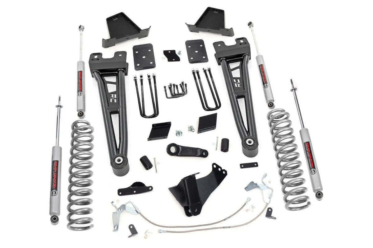 6 Inch Lift Kit | Diesel | Radius Arm | OVLD | Ford F-250 Super Duty (15-16) by Rough Country