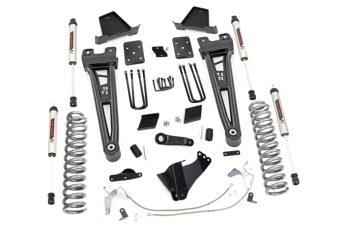 6 Inch Lift Kit | Diesel | Radius Arm | OVLD | V2 | Ford F-250 Super Duty (15-16) by Rough Country