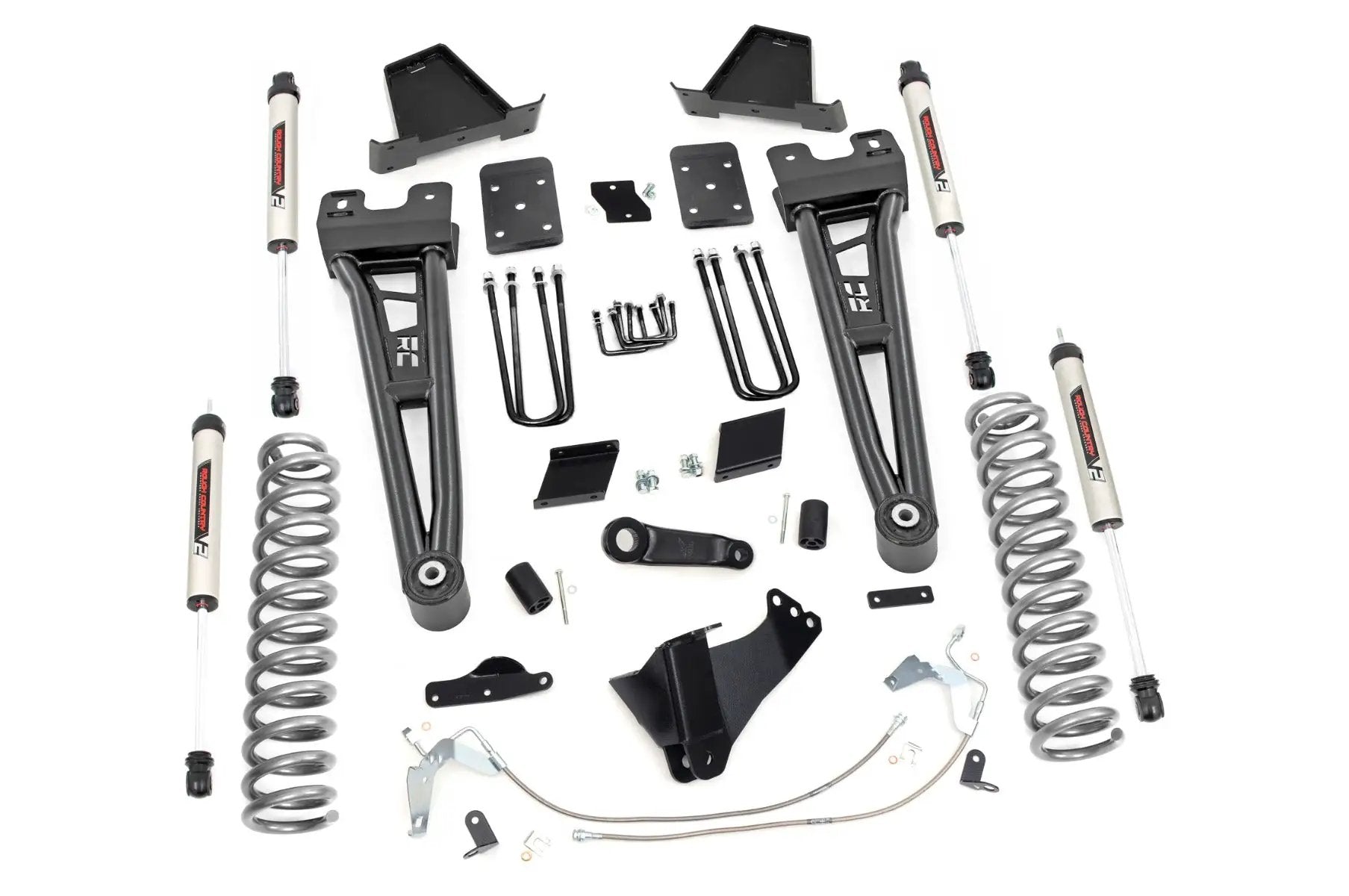 6 Inch Lift Kit | Diesel | Radius Arm | OVLD | V2 | Ford F-250 Super Duty (15-16) by Rough Country