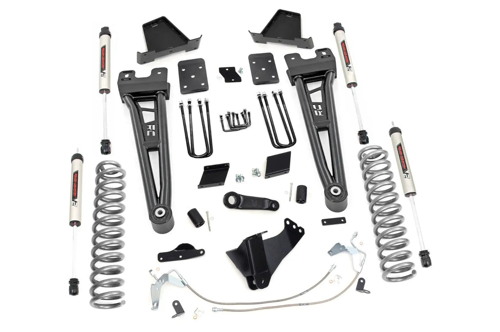 6 Inch Lift Kit | Diesel | Radius Arm | OVLD | V2 | Ford F-250 Super Duty (15-16) by Rough Country