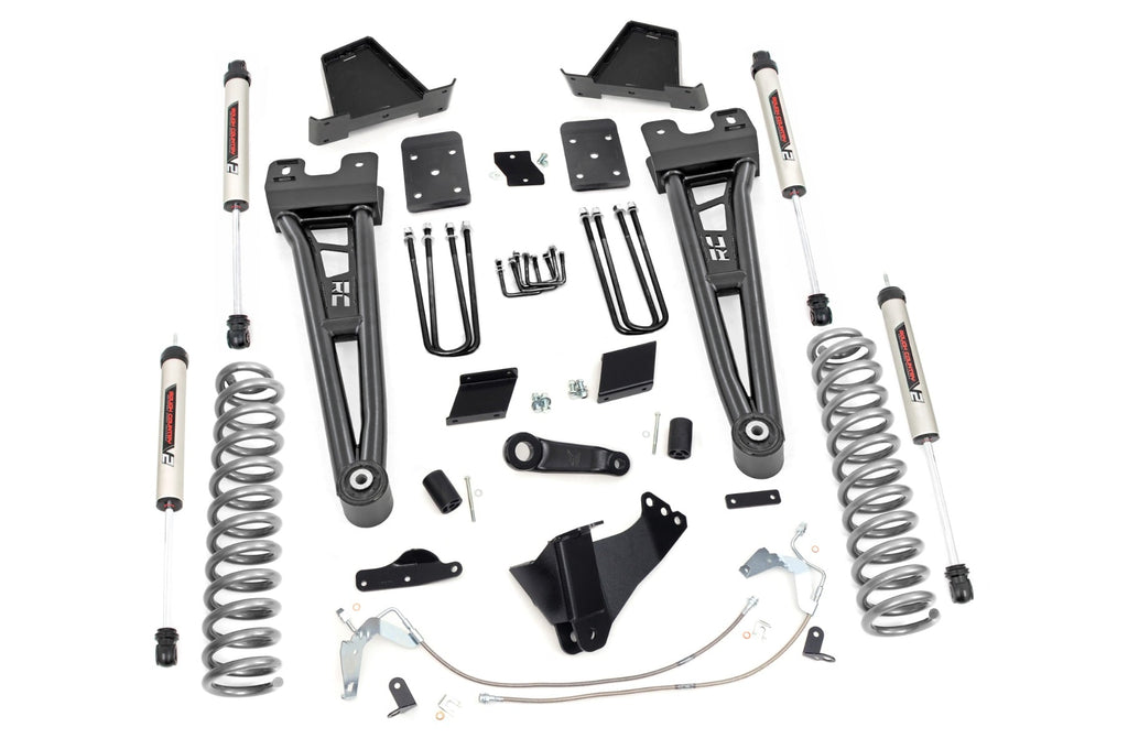 6 Inch Lift Kit | Diesel | Radius Arm | No OVLD | V2 | Ford F-250 Super Duty (15-16) by Rough Country
