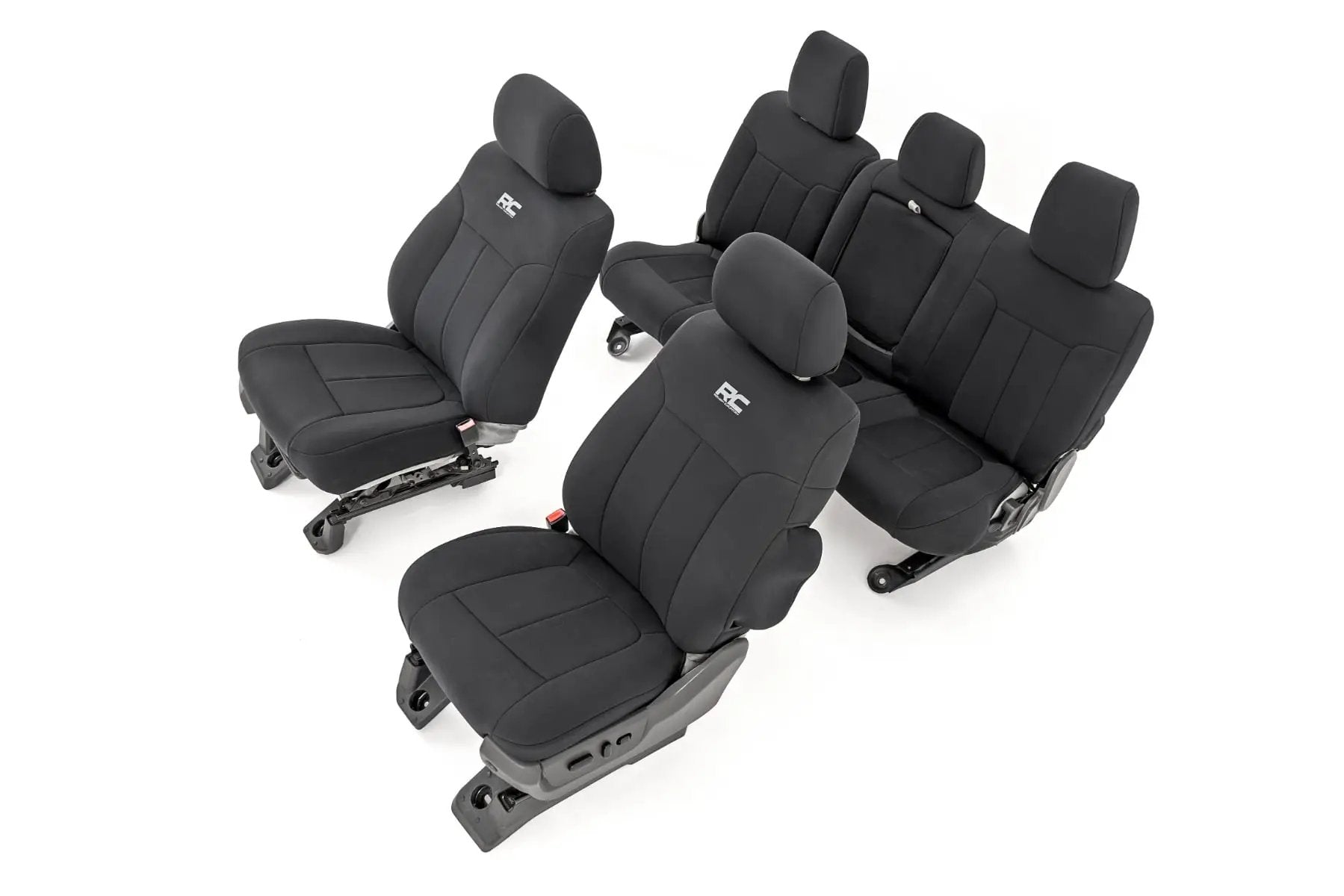 Seat Covers | Front and Rear | Ford F-250/F-350 Super Duty 2WD/4WD (11-16) by Rough Country
