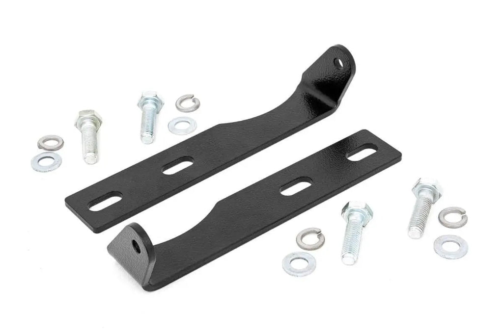 LED Light Kit | Bumper Mount | 20" Black Dual Row | Jeep Grand Cherokee WK2 (11-20)