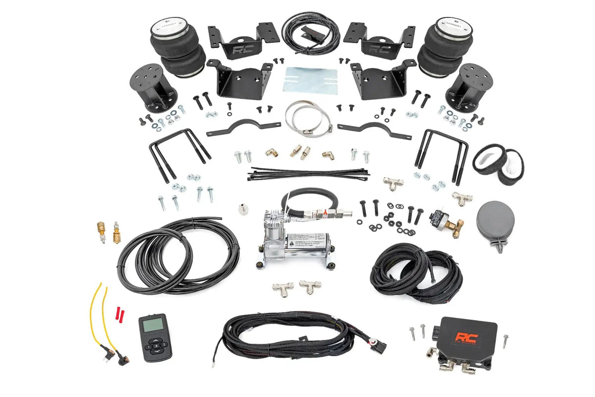 Air Spring Kit w/compressor | Wireless Controller | 7.5 Inch Lift Kit | Chevy/GMC 2500HD/3500HD (11-19) by Rough Country