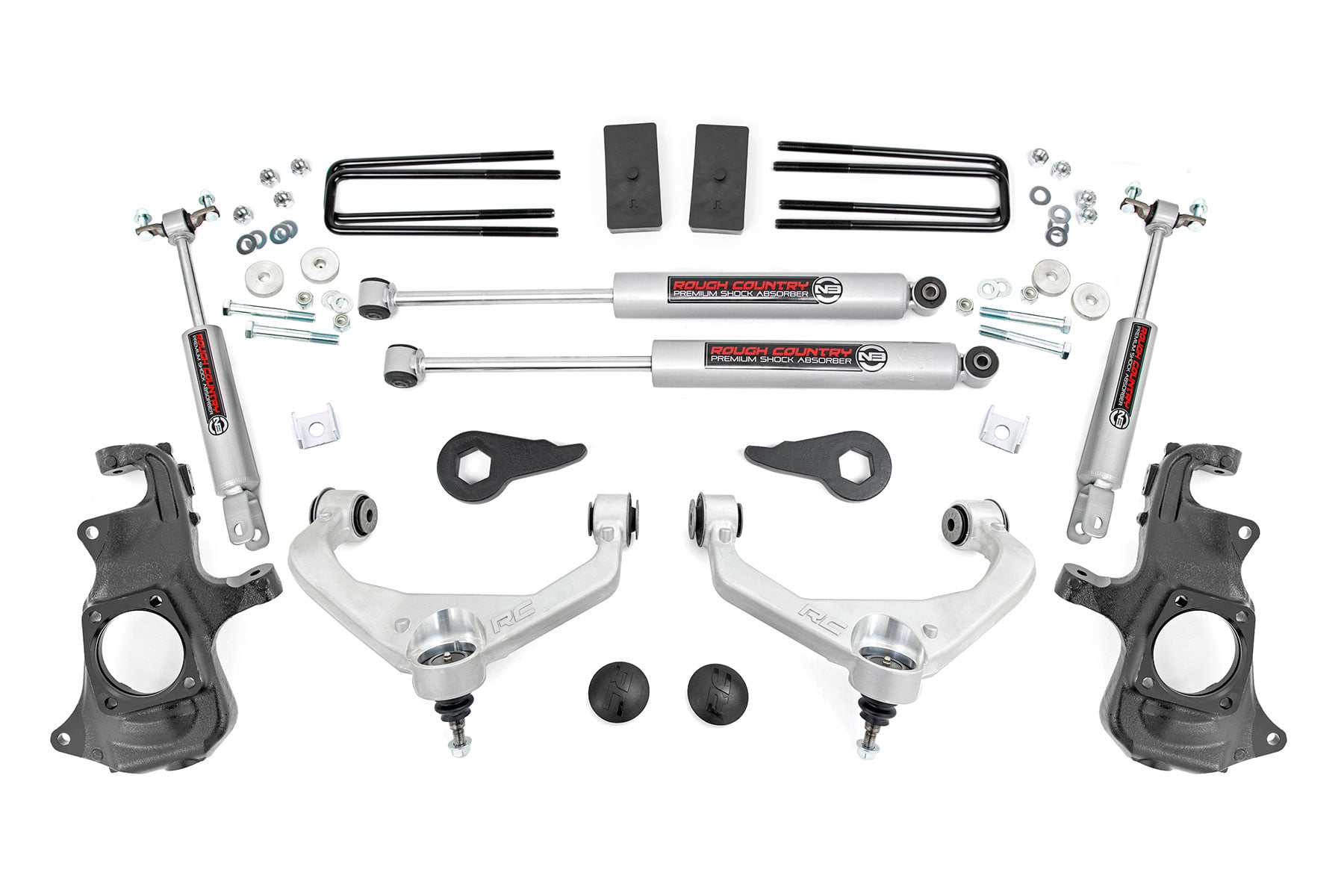 3.5 Inch Lift Kit | Knuckle | Chevy/GMC 2500HD/3500HD (11-19) by Rough Country